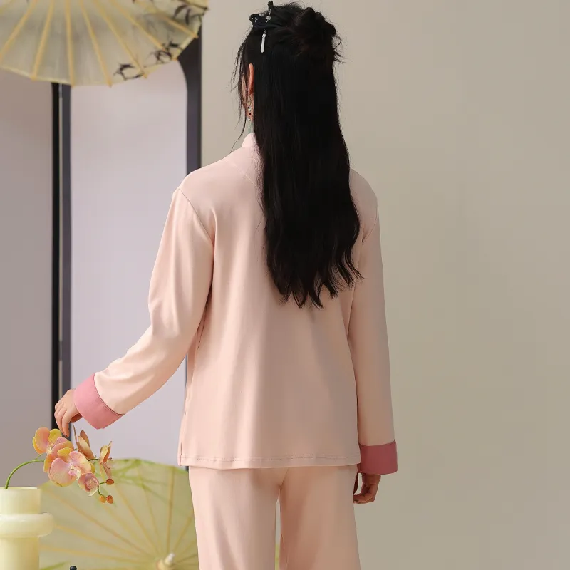 Sleeping Beauty Pajama Set Women's Pink-1