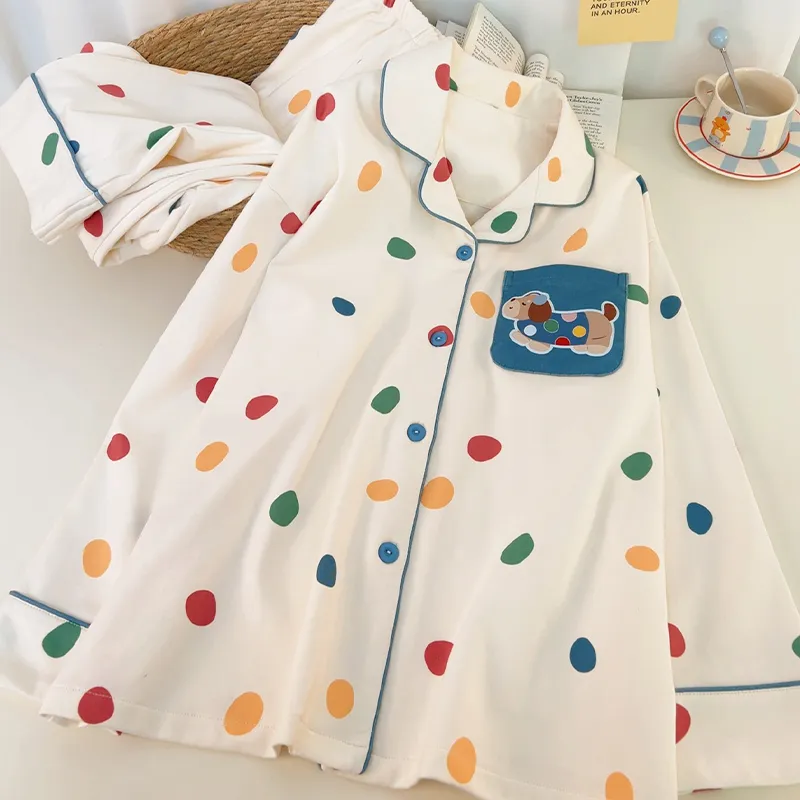 Sleeping Beauty Pajama Set Women's Multicolor-2