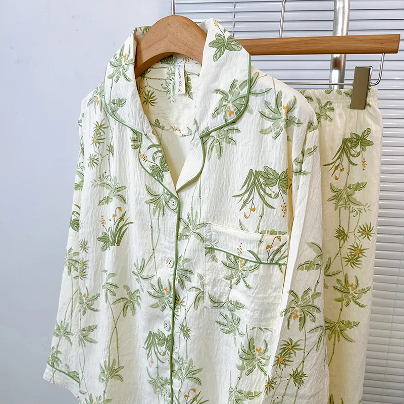 Sleeping Beauty Pajama Set Women's Green-4