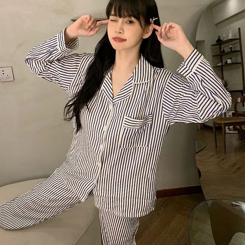 Sleeping Beauty Pajama Set Women's Uniform Blue-4