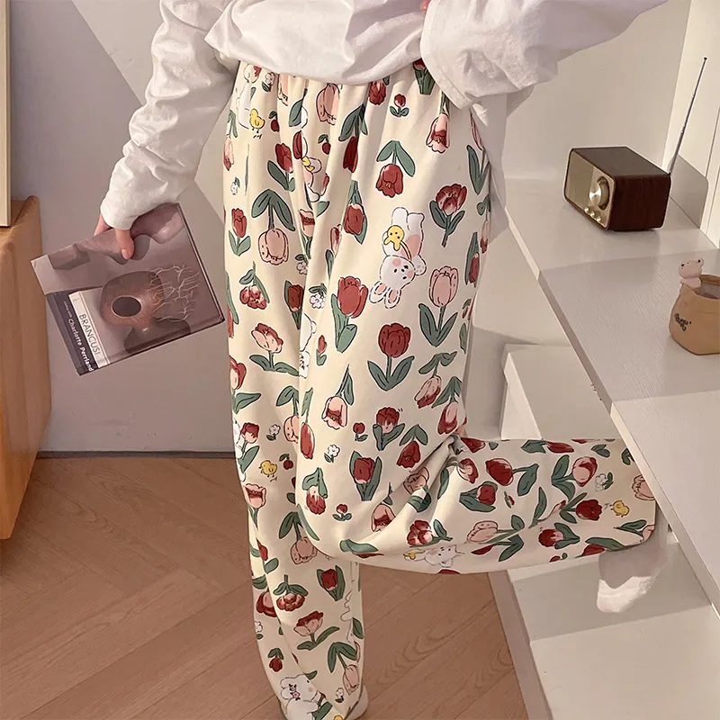 Sleeping Beauty Pajama Pants Women's Multicolor-4