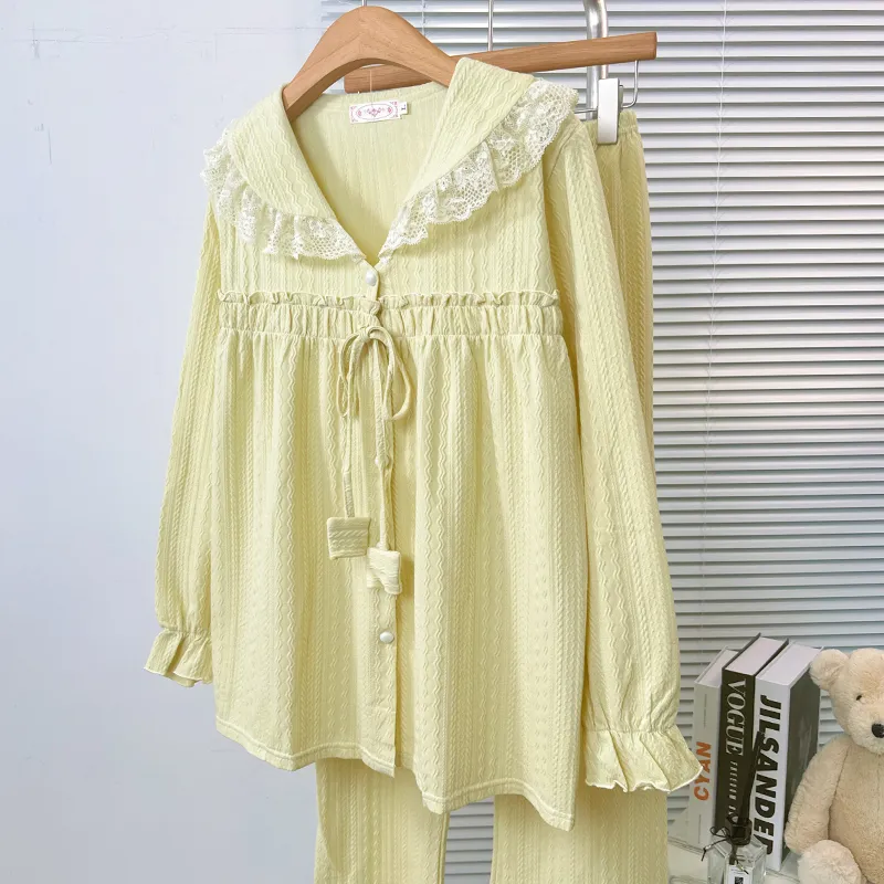 Sleeping Beauty Pajama Set Women's Green-3