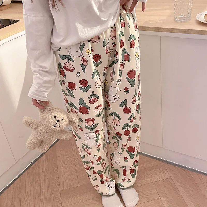 Sleeping Beauty Pajama Pants Women's Multicolor-2