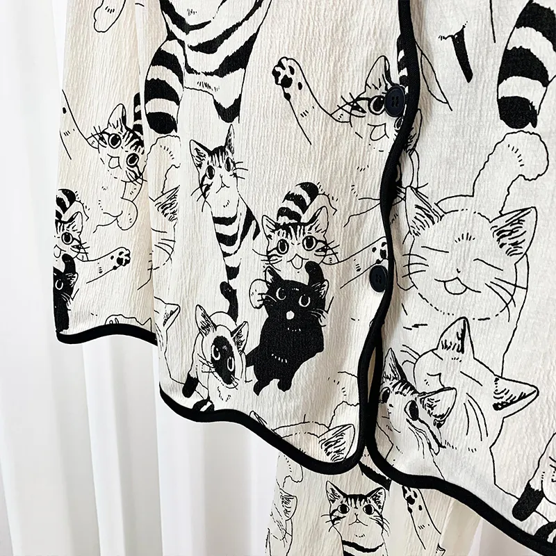Sleeping Beauty Pajama Set Women's Black-2