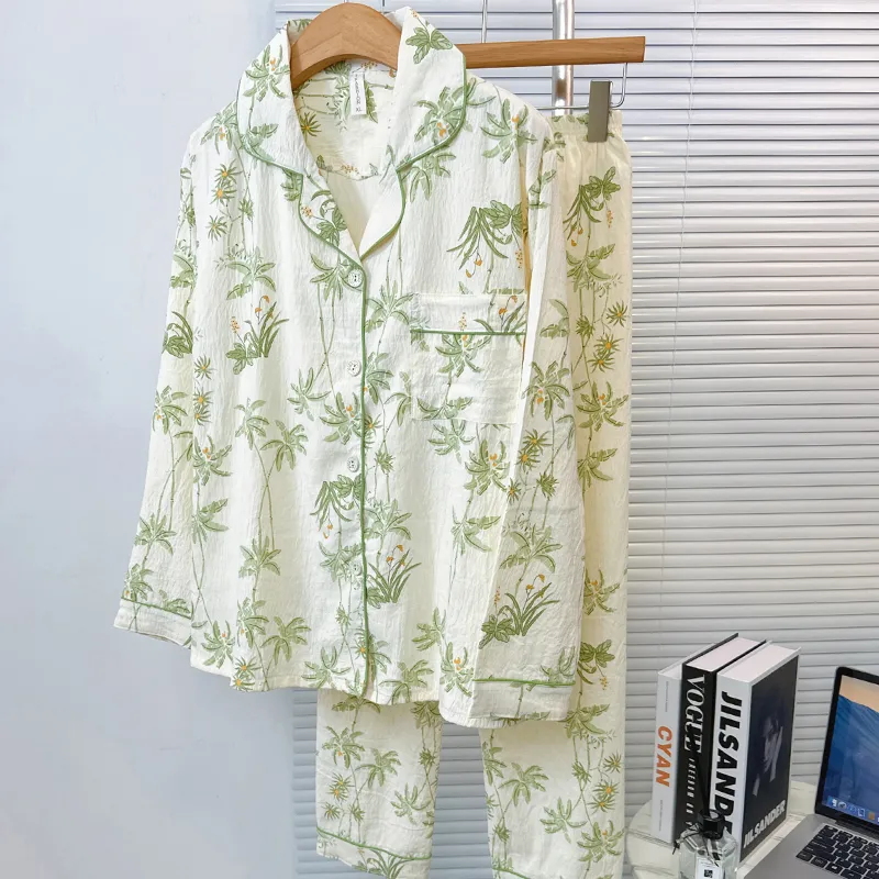 Sleeping Beauty Pajama Set Women's Green-2