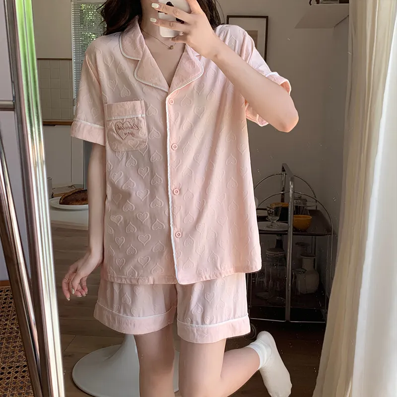 Sleeping Beauty Pajama Set Women's Pink-5