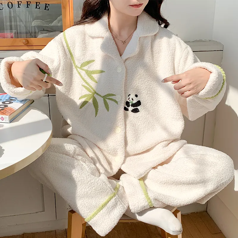 Sleeping Beauty Pajama Set Women's Ecru-2