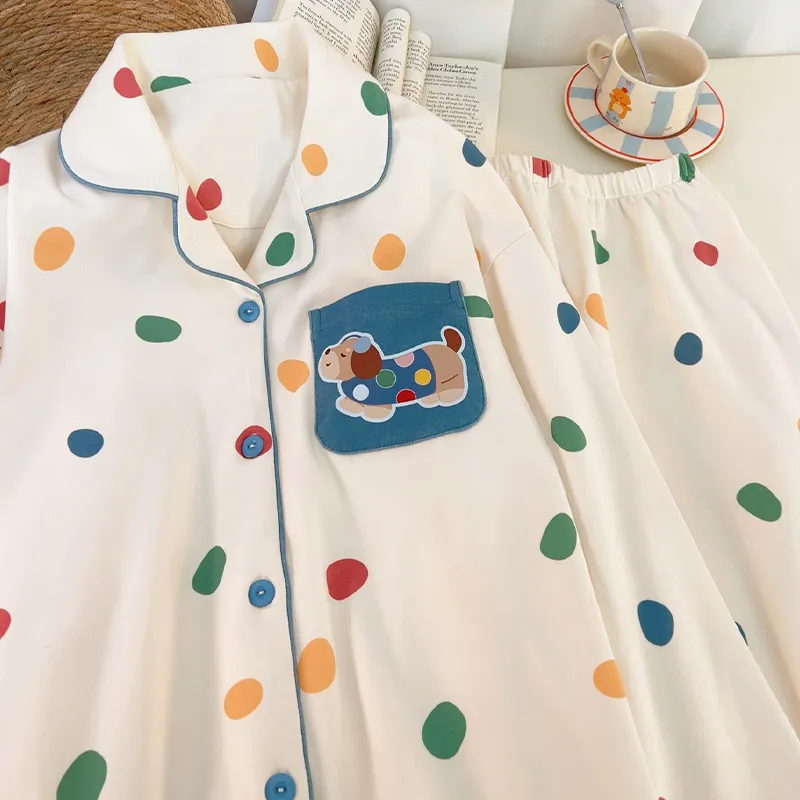 Sleeping Beauty Pajama Set Women's Multicolor-4