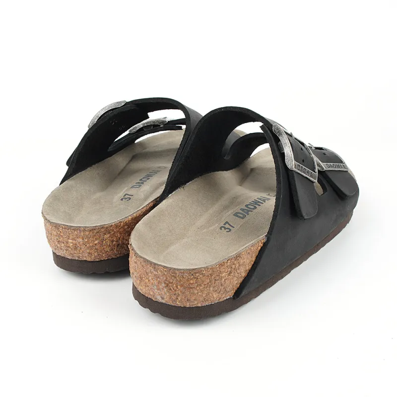 DAOWAI Beach Sandals Men Apricot/Chestnut/Black/Dark Coffee-9