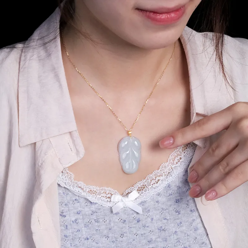 Pengshan Ice Glutinous Necklaces Unisex-3