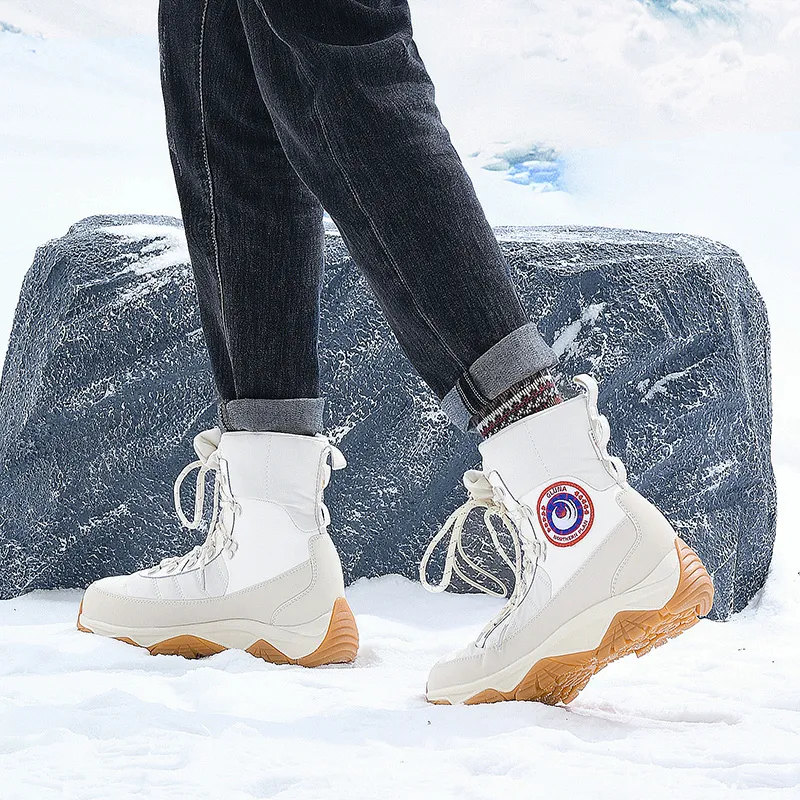 GLUNA Snow Boots Unisex Brown-6