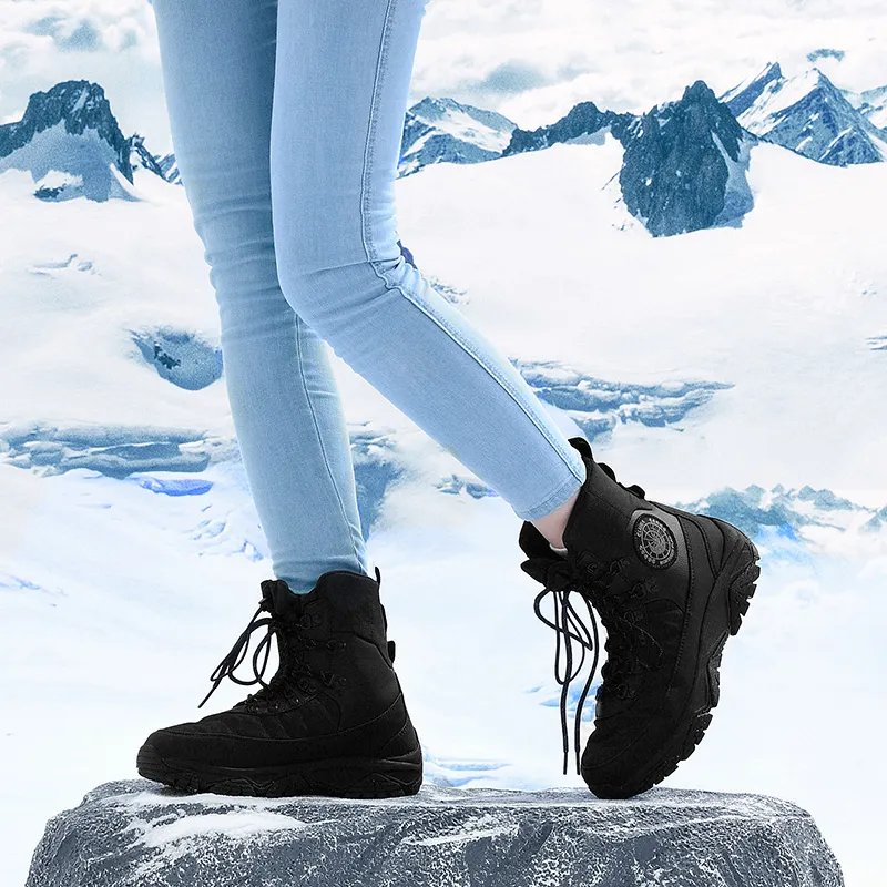 GLUNA Snow Boots Unisex White-7