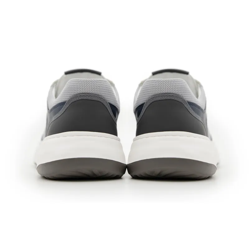 Satchi Anti-Slip Wear-Resistant Low-Top Casual Shoes Unisex Light Gray-3
