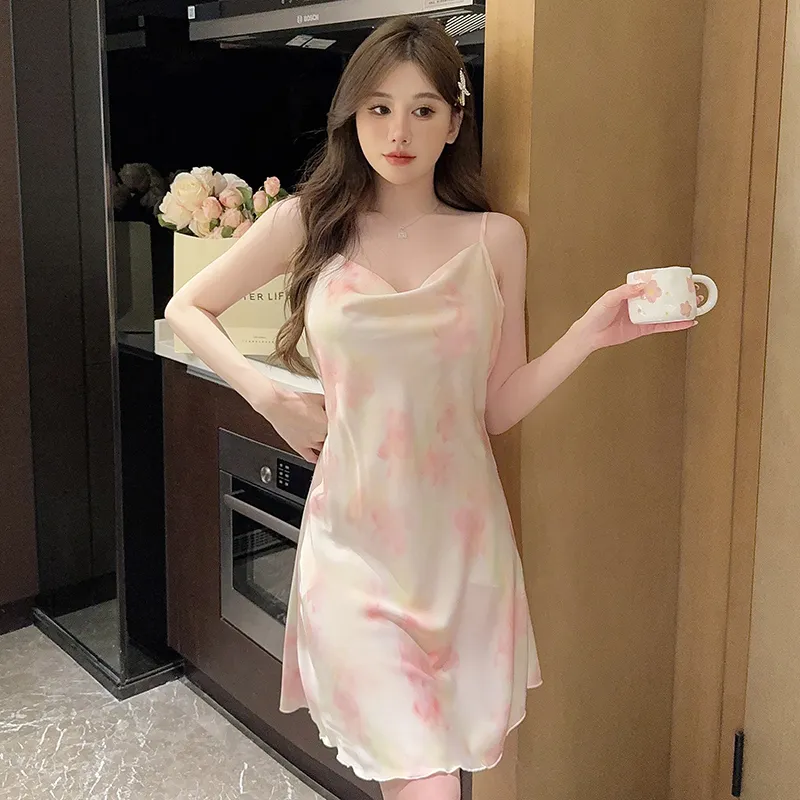 Yalu Women's Nightgowns-3