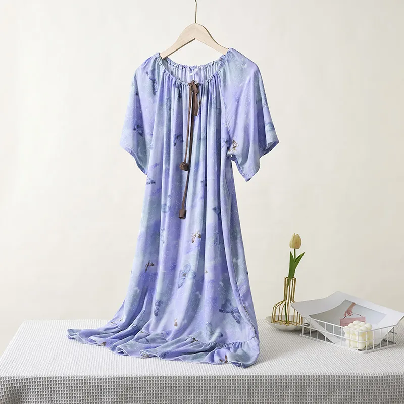 Yalu Women's Nightgowns-11