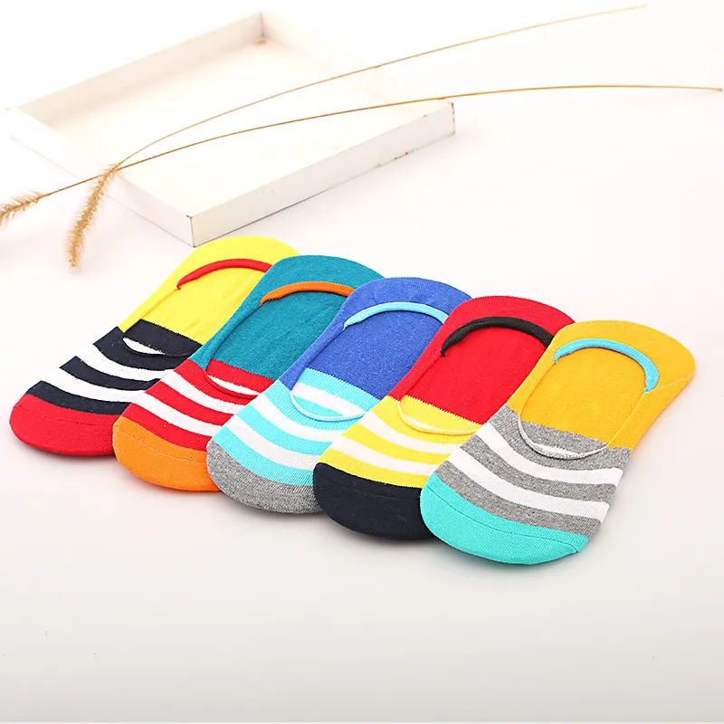 Yalu No Show Socks Men's 5 Pack-1