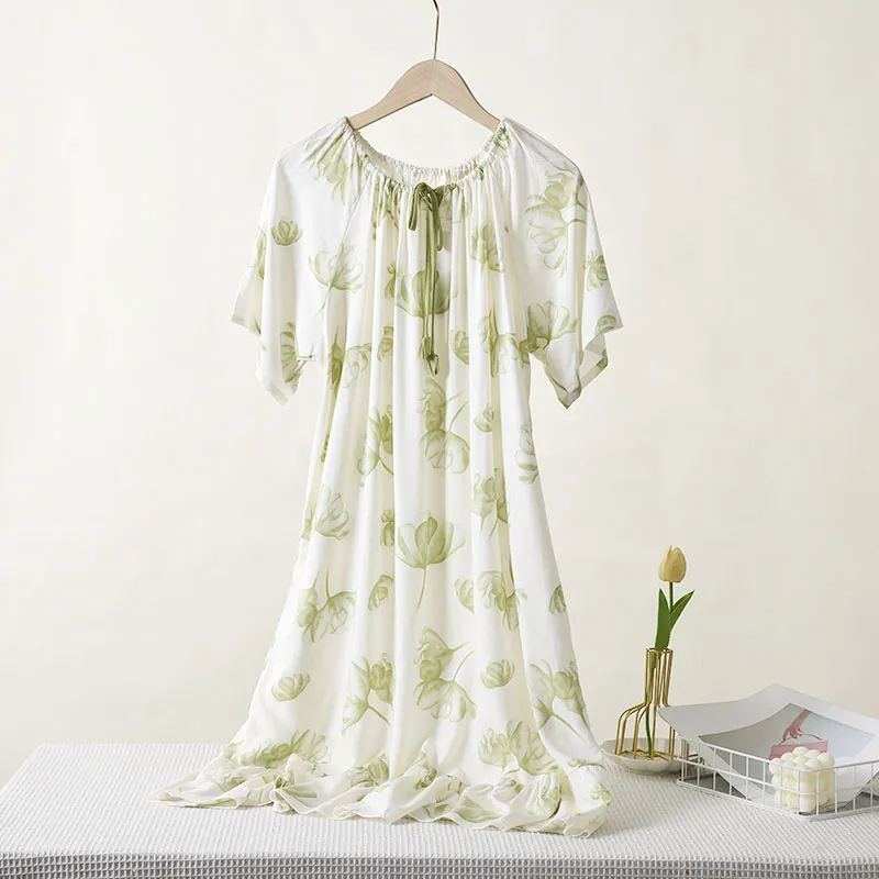 Yalu Women's Nightgowns-16