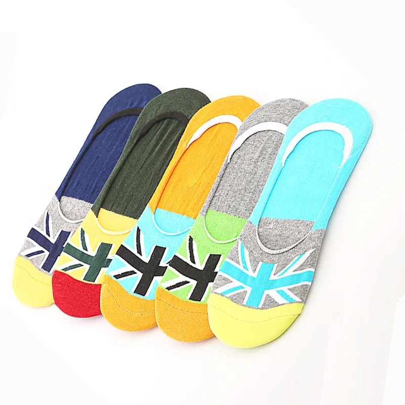 Yalu No Show Socks Men's 5 Pack-5