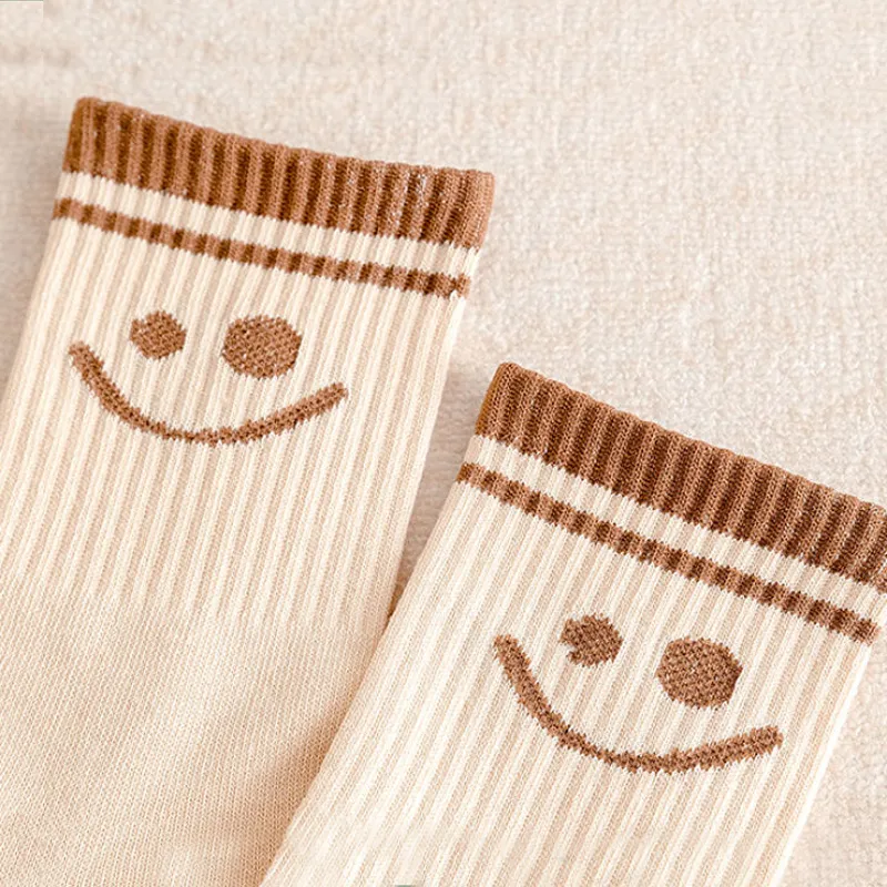 Yalu Mid Calf Socks Women's 5 Pack-5