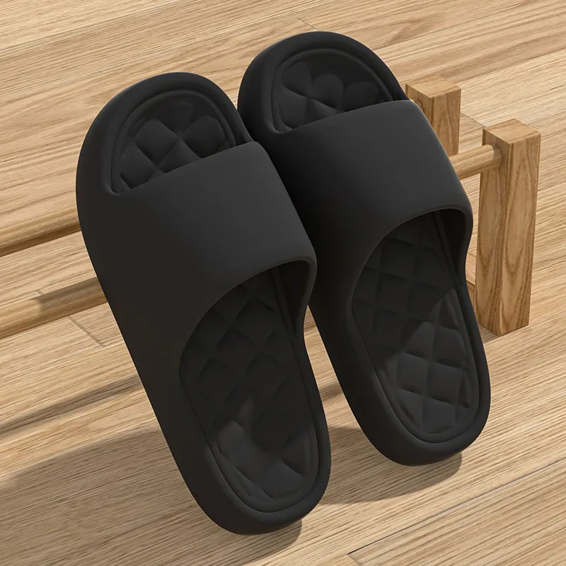 Kemaid Korean Style Minimalist, Couple Home EVA Squashy And Bouncy Feeling Summer Slippers, Unisex-4