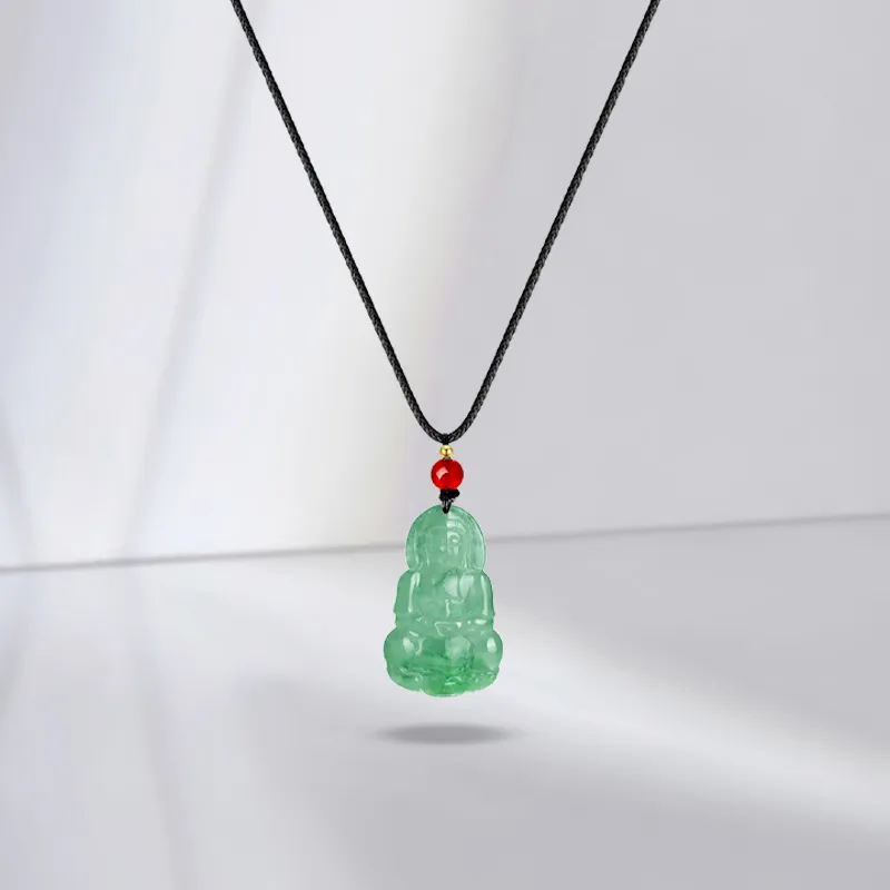 JUICY GRAPE African Emerald Jade Necklaces Unisex-3