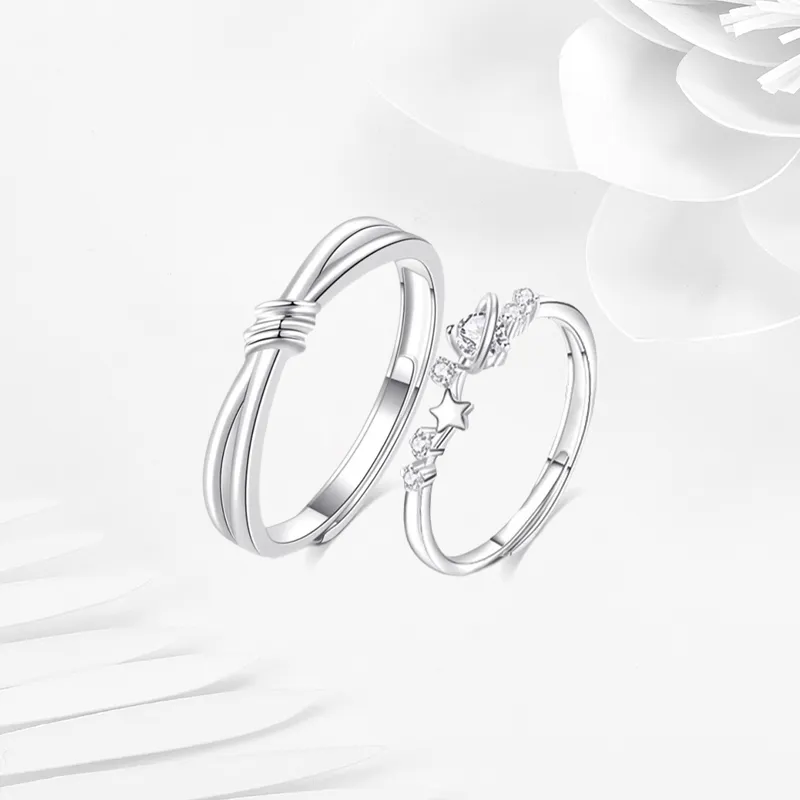 JUICY GRAPE S999 Fine Silver Rings Unisex-3