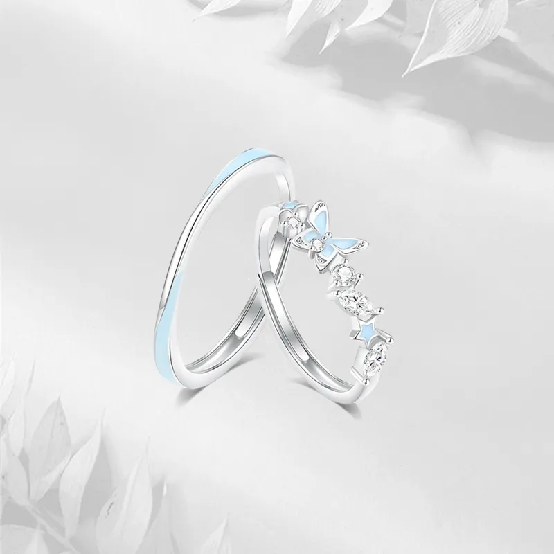 JUICY GRAPE S999 Fine Silver Rings Unisex-3