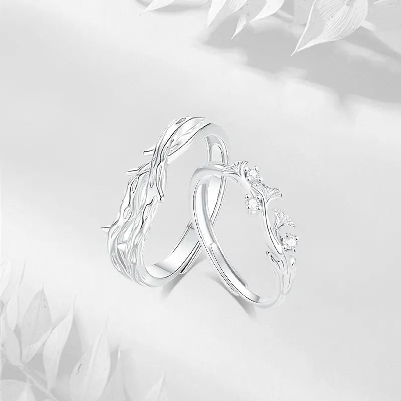 JUICY GRAPE S999 Fine Silver Rings Unisex-3