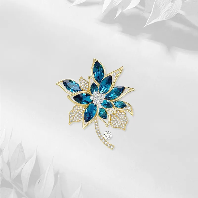 JUICY GRAPE Zircon Brooches Women's-3