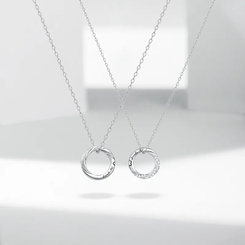 JUICY GRAPE S925 Silver Necklaces Unisex-2