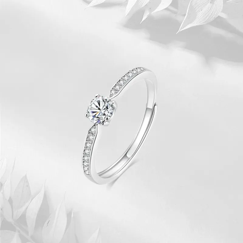 JUICY GRAPE S925 Silver Moissanite Rings Unisex-3