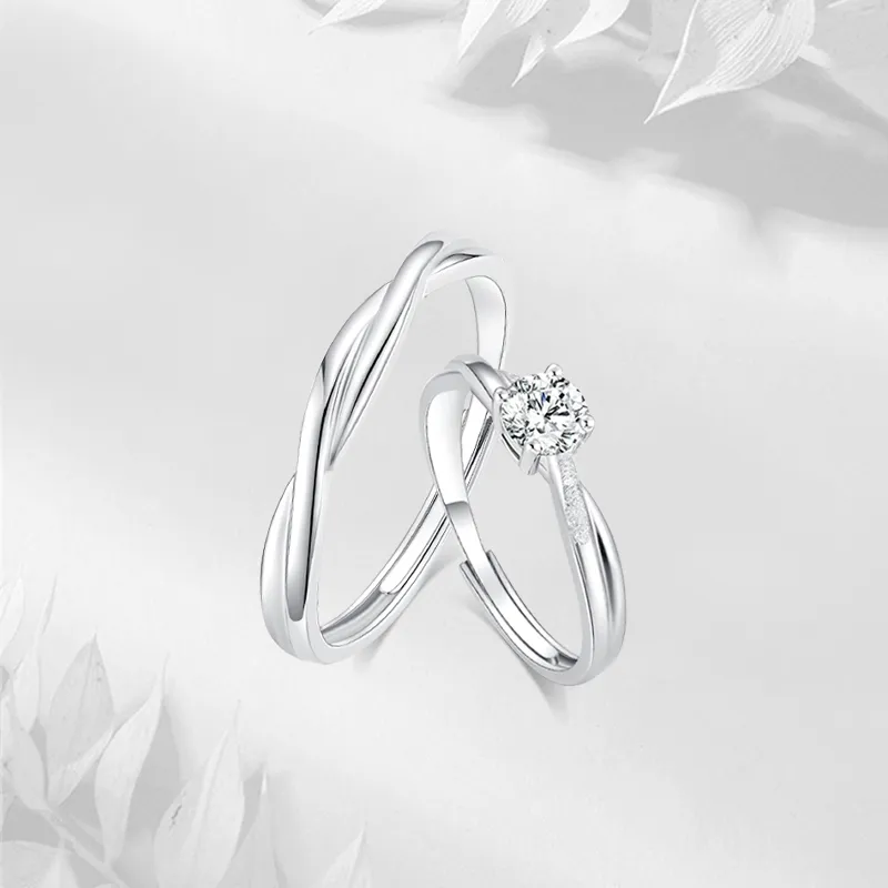 JUICY GRAPE S999 Fine Silver Rings Unisex-3