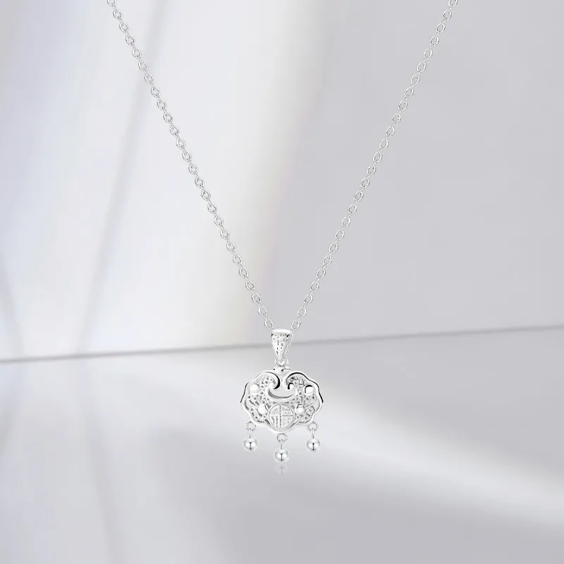 JUICY GRAPE S999 Fine Silver Necklaces Women's-3