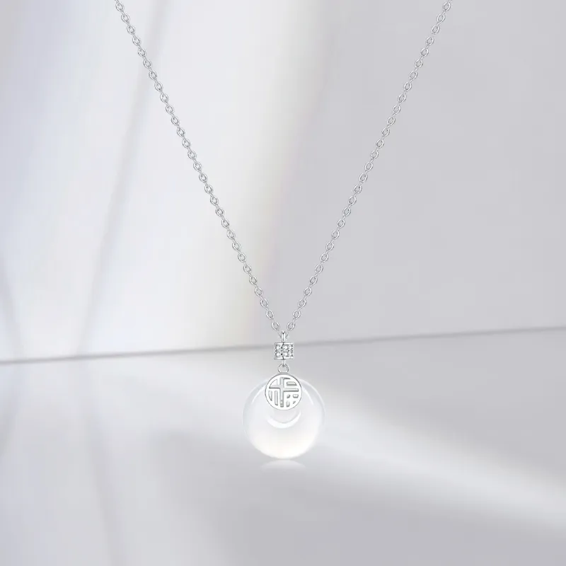 JUICY GRAPE Chalcedony Jade Necklaces Women's-3