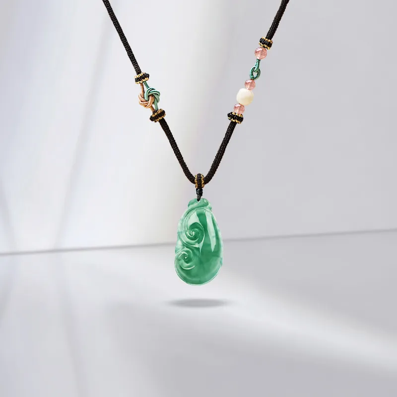 JUICY GRAPE African Emerald Necklaces Unisex-3