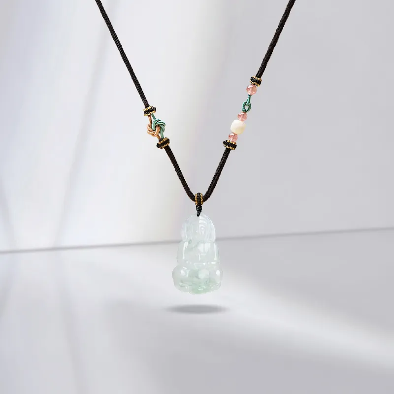 JUICY GRAPE African Emerald Necklaces Unisex-3