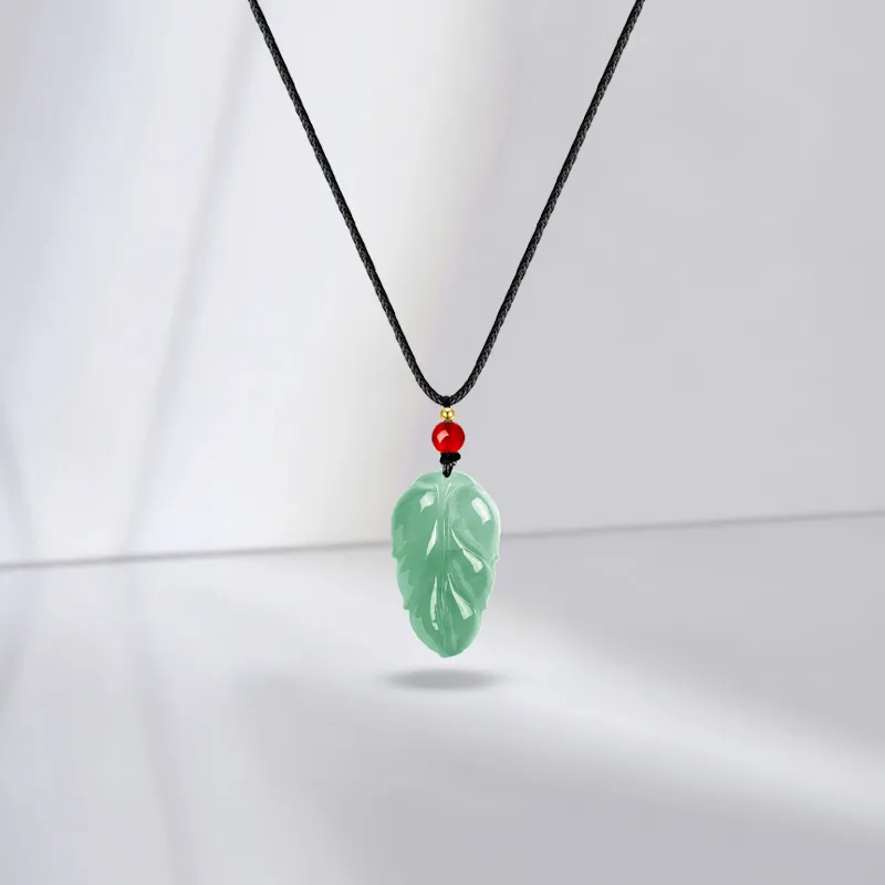 JUICY GRAPE African Emerald Jade Necklaces Women's-3