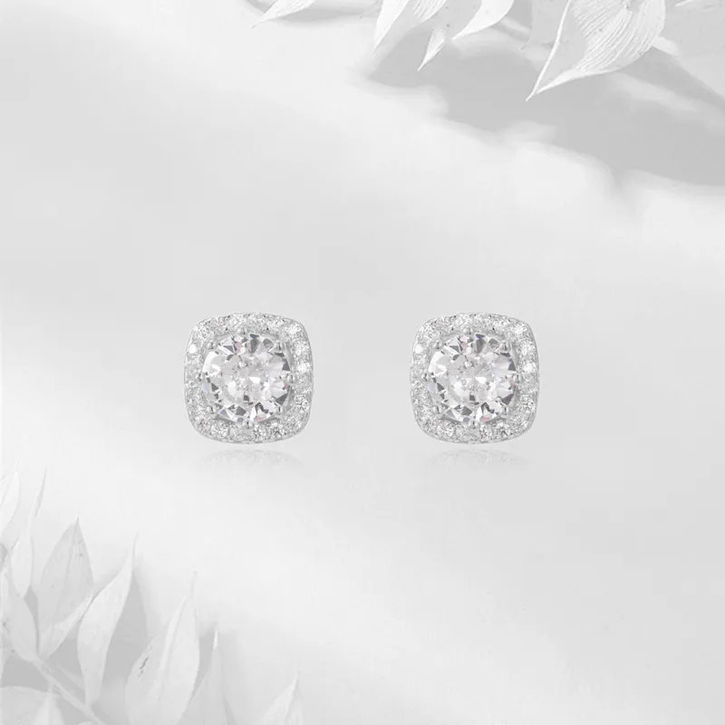 JUICY GRAPE S925 Silver Stud Earrings Women's-3