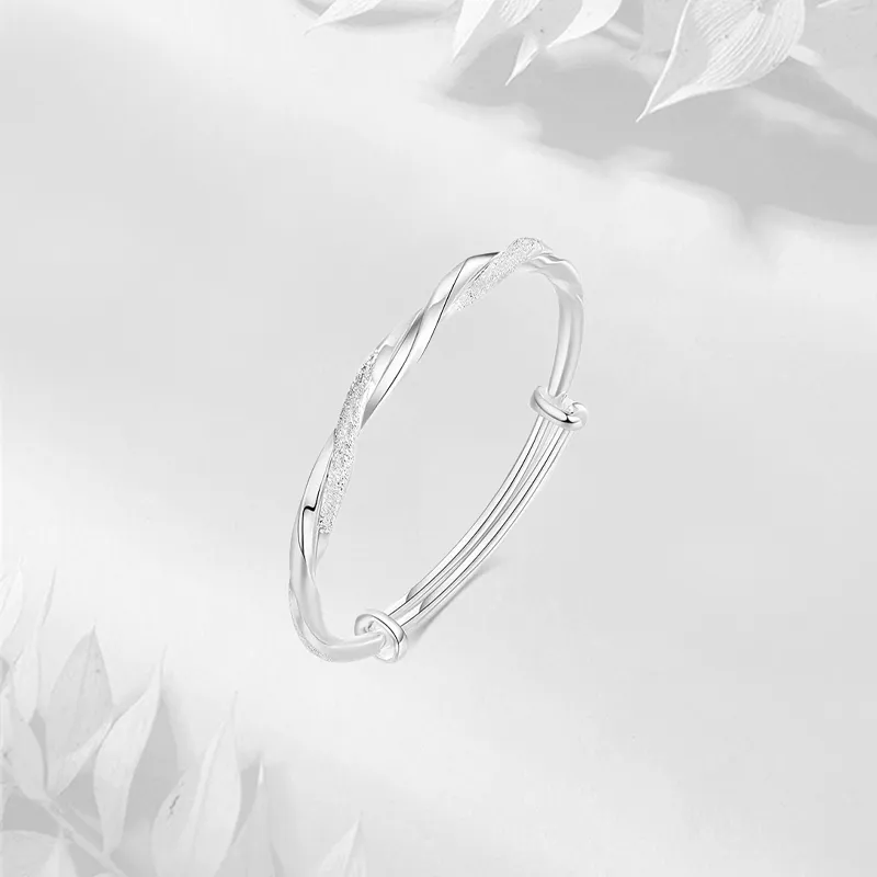 JUICY GRAPE S999 Fine Silver Bangles Women's-3