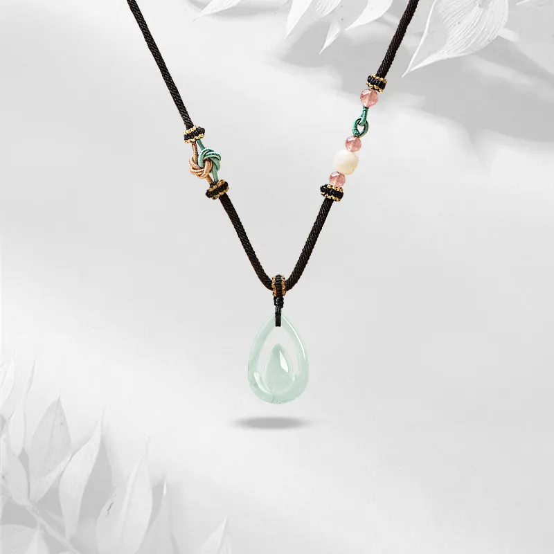 JUICY GRAPE African Emerald Necklaces Unisex-3