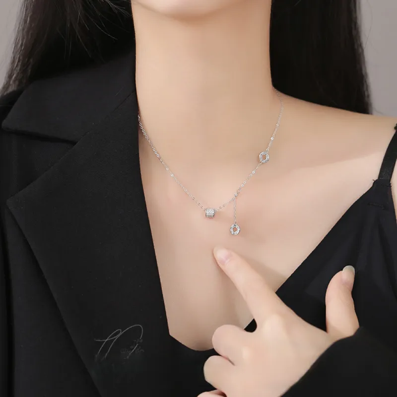 JUICY GRAPE Sterling Silver Necklaces Women's-1