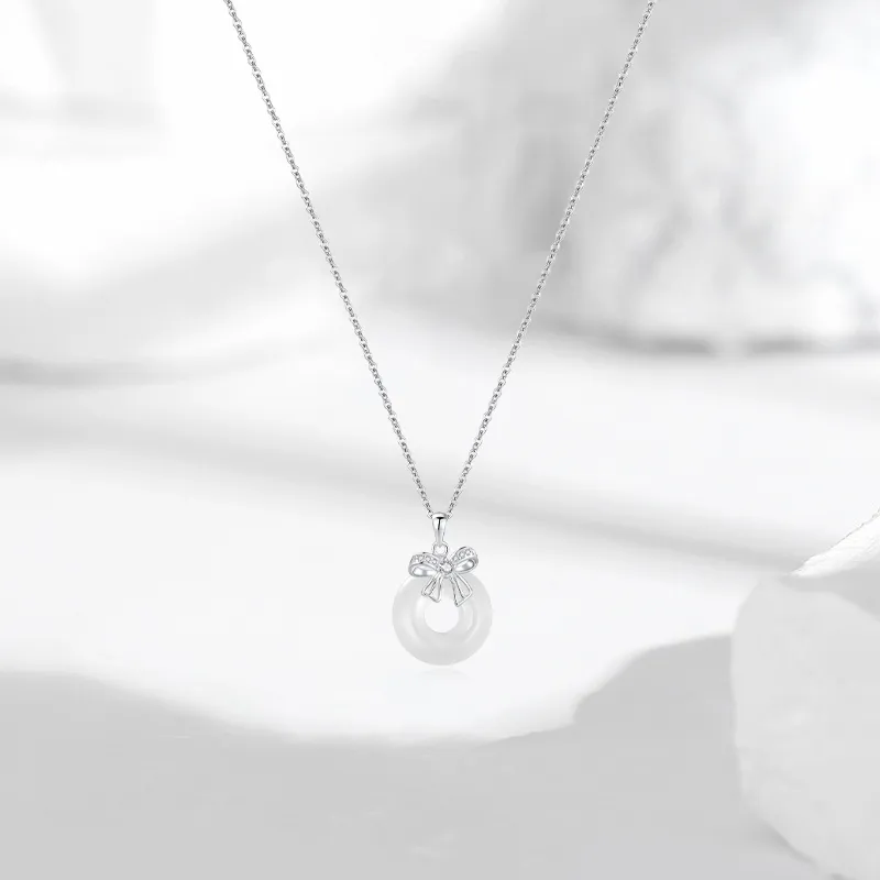 JUICY GRAPE Chalcedony Necklaces Women's-3