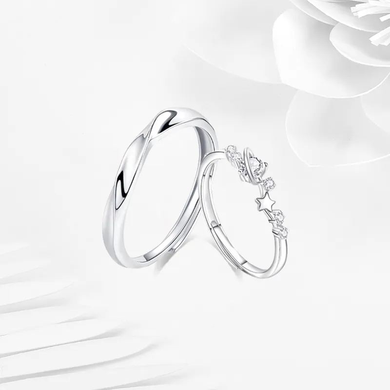 JUICY GRAPE S999 Fine Silver Rings Unisex-2