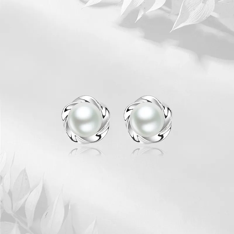 JUICY GRAPE Pearl Stud Earrings Women's-3
