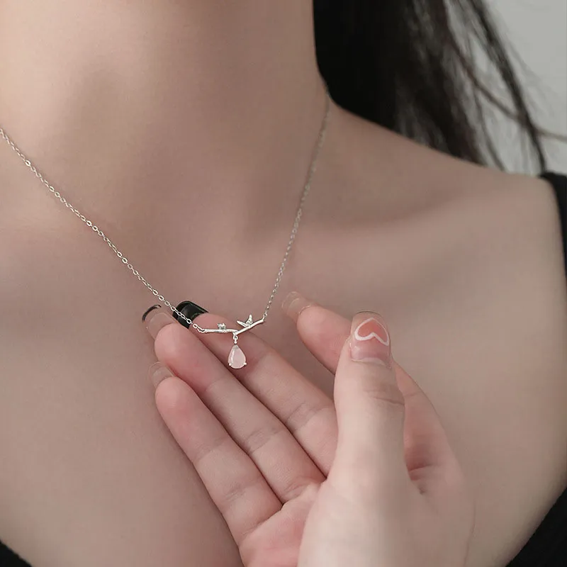 JUICY GRAPE Chalcedony Jade Necklaces Women's-2