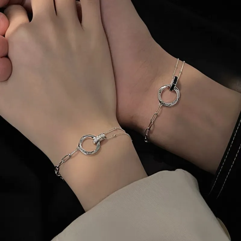 JUICY GRAPE S925 Silver Bracelets Unisex-1