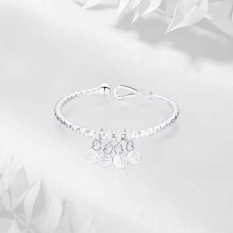 JUICY GRAPE S999 Fine Silver Sterling Silver Bracelets Women's-1