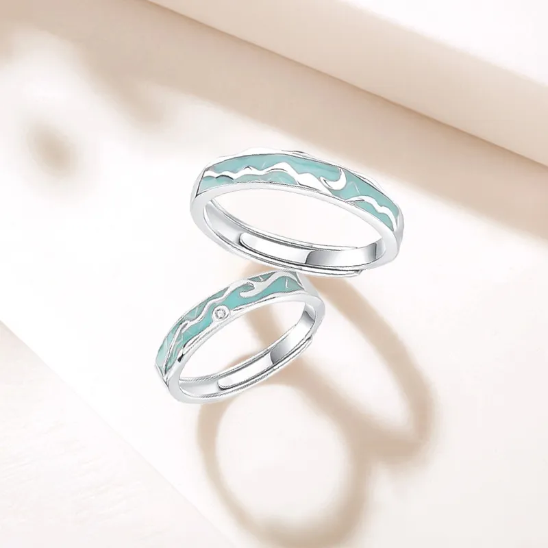 JUICY GRAPE S925 Silver Rings Unisex-3