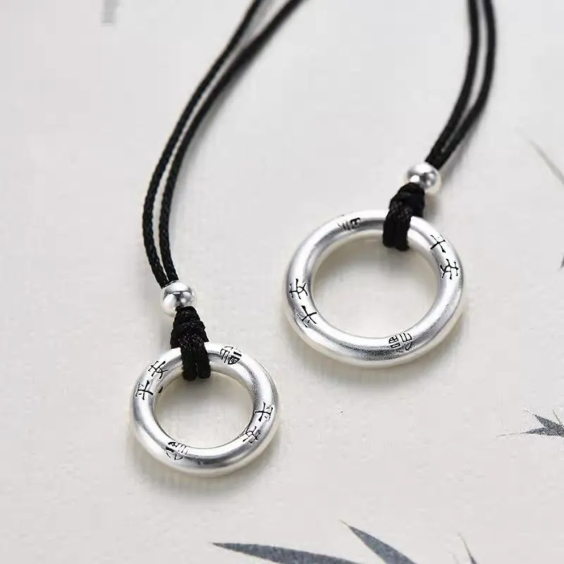 JUICY GRAPE 999 Fine Silver Necklaces Unisex-4
