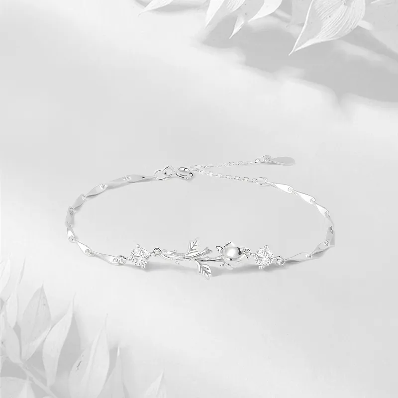 JUICY GRAPE Sterling Silver Bracelets Women's-7
